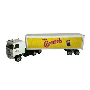 Vintage Ertl Kraft Caramels 60th Anniversary Tractor Trailer Semi Truck 19"